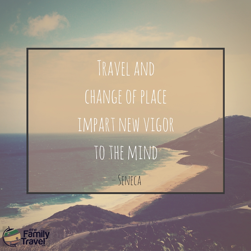 Friday Inspiration – Travel and Change of Place